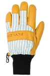 Tough Guy Insulated Waterproof Ski & Snowboard 5-FINGER Gloves Blue.... Fixed Price $72.00.
