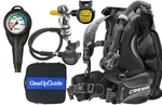 Cressi Trim Scuba Diving Gear Package Complete With Patrol Bcd - Mini Spg Psi. Fixed Price $849.00.