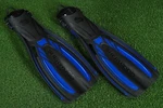 Sherwood Elite Open Heel Dive Fins Blue / Black, Size Large 11-12 Never Used!!. Fixed Price $80.96.