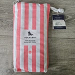 Dock & Bay Beach Towel Resort Xl Pink Multi Cabana Stripe Quick Dry Sand Free. Fixed Price $29.00.