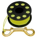 Finger Reel 65FT Brass Clip Scuba Water Spool Diving FL0220. Fixed Price $15.99.