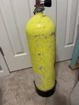 Luxfer 80CF Yellow Scuba Diving Tank 3000PSI Cylinder W/ Valve.. Fixed Price $109.99.