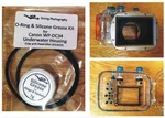 O-ring & Grease Kit For Canon WP-DC34, DC28, DC40 Diving Underwater Housing Case. Fixed Price $16.66.