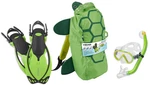 Head Sea Pals Jr Kids Mask Dry Fins Set Diving Snorkeling Green Turtle. Fixed Price $39.95.