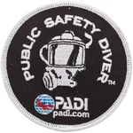 Padi Public Safety Diver Emblem. Fixed Price $19.70.