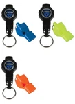 Fox 40 Classic Whistle & T-reign Retractable Clip Tactical Safety Kit Lifeguard. Fixed Price $45.00.