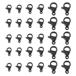Unicraftale About 30PCS Sizes Black Lobster Claw Clasps Stainless Steel Cla.... Fixed Price $16.30.
