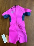 O'neill Reactor Toddler 2MM Spring Wetsuit Berry/slate (5127G)-NEW-SIZES 3,4 & 6. Fixed Price $34.99.