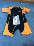 Aqua Sphere Wet Suit Sting Ray Orange Black Size 6. Fixed Price $17.25.