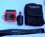 Scubapro G2 Wrist Dive Computer With Transmitter, Case, And Heart Rate Monitor. Fixed Price $900.00.