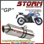 Exhaust Storm By Mivv Muffler Gp Steel For Yamaha Yzf R25 2015. Fixed Price $211.26.