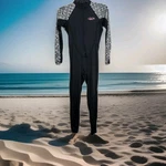 Dive Skin Full Body Rash Guard For Women Medium Swimsuit Wetsuit Sport. Fixed Price $26.69.