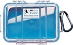 New Pelican 1020 Clear With Blue Micro Case Includes Free Engraved Nameplate. Fixed Price $34.88.