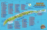 Roatan Dive & Reef Creatures Guide Waterproof Fish Card By Franko Maps. Fixed Price $7.99.