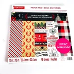 New Craft Smart 12 X Christmas Holiday Winter Scrapbook Paper Pad North Pole. Fixed Price $16.89.
