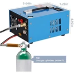 Pcp Air Compressor, 4500 PSI/30 Mpa Scuba Tank. Fixed Price $262.39.