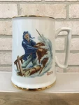 Vintage Norman Rockwell 1985 Seafarer's Tankard Collection Mug Braving The Storm. Fixed Price $7.99.
