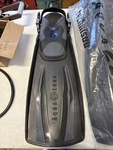 Aqualung Stratos Adj Dive Fins - Black Xl. Fixed Price $40.00.