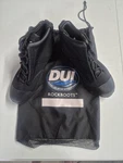 Dui Rockboots Size 10 Scuba Diving Black Neoprene Lace Up W/ Storage Bag. Fixed Price $89.99.