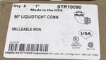 New! American Fittings STR10090 1" Liquidtight Connector. Lot Of 20 Pieces. Fixed Price $80.00.