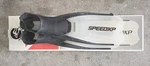 Oceanways Speedxp 36-37 Size 3-4 Black W/ Clear Fins OF1013. Fixed Price $29.98.