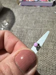 Integrity Toys Three Of Hearts Hollis Hughes Ring, Purple Enamel For Doll. Fixed Price $20.00.