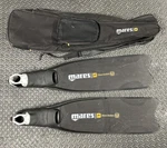 Mares Razor Carbon Full Foot Fins Size 43-44 Freedive Spearfishing. Fixed Price $274.95.