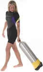 Scuba Tank Tow Boot W/ Wheels For 7.25 Blue Black Red. Fixed Price $24.99.