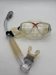 Cressi Adult Snorkel Mask & Phantom Aquatics Set Yellow Clear. Fixed Price $22.99.