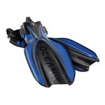 Oceanic Manta Ray Open Heel Fins With Spring Straps, Blue/black. Fixed Price $194.95.