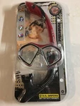 Us Divers Admiral Lx Island Dry Trek Snorkel Set Red, Large. Fixed Price $41.99.