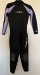 Neosport Xspan 3/2 Mm Wetsuit Size 6 Black/purple Lavendar Full Women New Tags. Fixed Price $84.99.