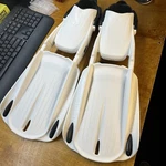 Scubapro - Seawing Supernova Fins Small White Diving Open Heel. Fixed Price $243.00.
