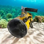 Underwater Camera Housing Submersible Marine Equipment Scuba Diving Yellow Heavy. Fixed Price $125.00.