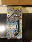 U.s. Divers Pro Series Adult Mask Island Dry Snorkel Combo, Black. Fixed Price $15.00.