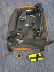 Zeagle 40LB Backplate With 150 Reel And Deluxe Deployable Maker Tube. Fixed Price $667.00.
