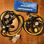 Two Oceanic Versa Pro Air/nitrox Scuba Diving Computers & Regulator Octopus Rigs. Fixed Price $274.99.
