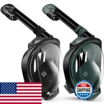 Greatever G2 Snorkeling Gear For Adults 2PCS Full Face Mask Dry Top. Fixed Price $87.91.