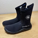 Open Box Aqua Lung 3MM Echozip Dive Boots, Size: 5 (us); 37 (eu). Fixed Price $42.00.