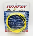 Nos Trident Scuba Diving Mesh Air Hose Wrap AA98 37" Yellow. Fixed Price $14.99.