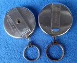 Retractable Rings Belt Clip Keychain Vintage Pair 2 Key-bak West Coast. Fixed Price $11.95.