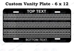 Innovative Design Hidden Meaning Any Text License Plate For Auto Atv Bicycle Etc. Fixed Price $15.99.