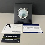 Cressi Leonardo Wrist Computer Open Box White/black - Dives Logged. Fixed Price $190.00.