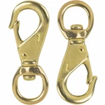 3-1/4" Brass Swivel Snap Hooks Heavy Duty 3/4" Eye Solid Scuba.... Fixed Price $26.25.