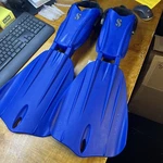 Scubapro - Seawing Nova Fins Xl Blue Diving Snorkeling Open Heel. Fixed Price $225.00.
