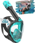 Full Face Snorkel Mask Adult CO2 Safe Best From Khroom. Fixed Price $49.99.