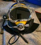 Kirby Morgan Km 37 Helmet W/ Superflow 350 Regulator. Fixed Price $5500.00.