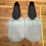 Size 9 1/2- 10 Dive Fins 25-440-800. Fixed Price $49.97.