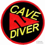 Diver Patch Scuba Diving Embroidered Cavern Emblem Iron-on Divemaster. Fixed Price $6.99.