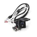 Jl Audio XMD-USB/3.5MM-PNL Marine Stereo Panel-mount Jack New. Fixed Price $74.95.